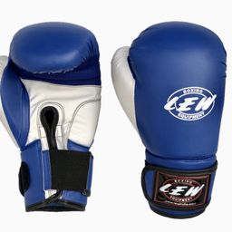 LEW Contest Pu Boxing Gloves for Men & Women with Moulded Foam Padding, Sweat Wicking Lining, Elasticated Hook & Loop Wrap Around Closure System Boxing Gloves image 1