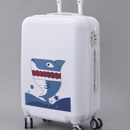 Pine Kids Trolley Luggage Bags White - 22 inch-image-24