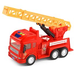 FunBlast Fire Rescue Truck Toy with Light and Sound  Multicolor-17