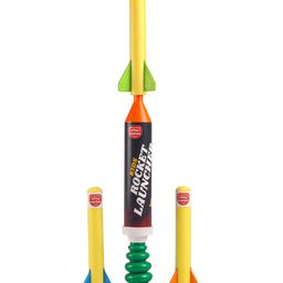 Play Nation Rocket Launcher Toy With 3 Foam Rockets - Multicolour-16