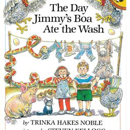 The Day Jimmy'S Boa Ate The Wash Story Book By Trinka Hakes Noble - English-image-84