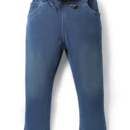 Simply Premium Denim Full Length Washed Jeans - Blue-picture-42