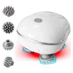 ADKD Smart Scalp Massager for Adults Waterproof, Rechargeable with LED Hair Growth Therapy- Random color-picture-24