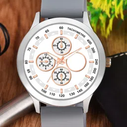 Gopal Shopcart Unisex Dial & Straps Analogue Watch GR 1005 F2WH 804 GREY-4