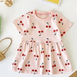 LULU & SKY Girls Printed Fit & Flare Dress-picture-49