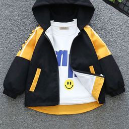 INCLUD Boys Colourblocked Open Front Jacket-picture-5