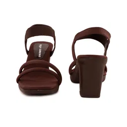 sneakers villa Open Toe Platform Heels image 4