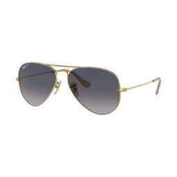 Ray-Ban Blue Aviator Polarized Unisex Sunglasses-picture-35