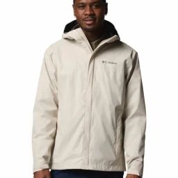 Columbia Mens Beige Omni-Tech Watertight II Rain Jacket-image-18