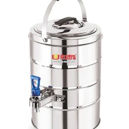 Rudra Rasam Silver Stainless Steel Container with Tap 8 L-24