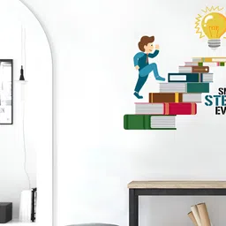 Aura Blue & Green Self Adhesive Wall Sticker-image-43