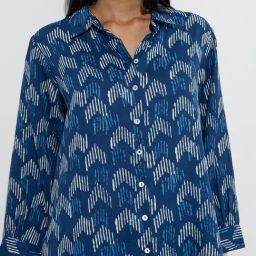 Utsa by Westside Navy Printed Tunic image 4