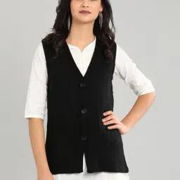 Aurelia Black Regular Fit Cardigan-29