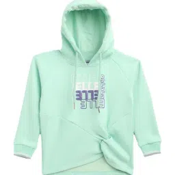 Elle Kids Mint Regular Fit Hoodie-image-76