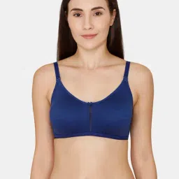 Rosaline by Zivame Blue Non Wired Non Padded T-Shirt Bra-picture-16