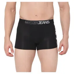 UnderJeans by Spykar Black Printed Trunks-picture-38