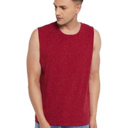 Hypernation Maroon Crew T-Shirt-image-43