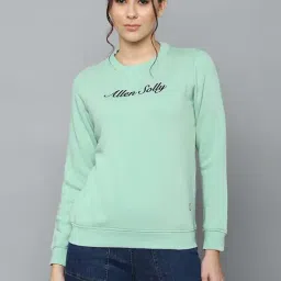 Allen Solly Green Regular Fit Sweatshirt-image-52