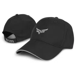 Xtrim Head Caps with Adjustable Strap (Black) Size - Free Size image 4