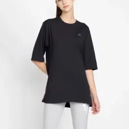 Adidas Black Printed T-Shirt-picture-20