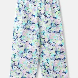 United Colors of Benetton Kids Multicolor Floral Print Trousers-picture-4