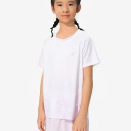Perfly By Decathlon Boys Lilac & White Lite Badminton T-Shirt-image-95