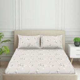 Welspun orange polycotton harmony fitted king-image-69