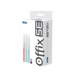 Linc Offix SE 0.7 mm Blue Ink Ball Pen for Student & Professional (Pack of 50 Pcs)-picture-47