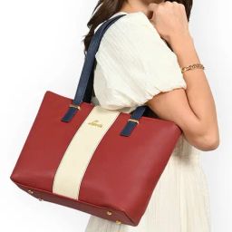 Lavie Red Kara Small Leather Tote-41