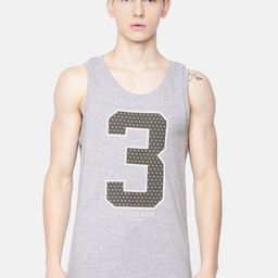 U.S. Polo Assn. Men Grey Melange Printed Innerwear Vests Y9I617-010-P1-image-33