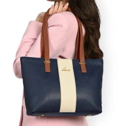 Lavie Navy Kara Small Leather Tote-picture-47