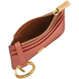 Fossil Lennox Peach Solid Small Card Holder image 2
