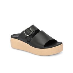 AfroJack Women Solid Flatform Sandals Heels with Buckles-picture-22