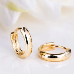 Zavya Hoop Grace Cubic Zirconia Rose Gold Plated Small Hoop Earrings-image-88