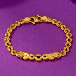 P.N.Gadgil Jewellers 22 Karat BSI Hallmarked Yellow Bracelet For Kids-image-91