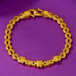 P.N.Gadgil Jewellers 22 Karat BSI Hallmarked Yellow Bracelet For Kids-image-7