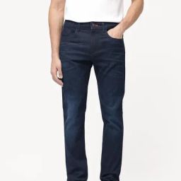 Rare Rabbit Navy Regular Fit Solid Jeans-image-61