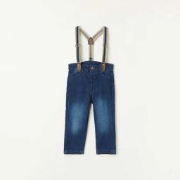 Juniors by Lifestyle Blue Cotton Regular Fit Jeans-image-54