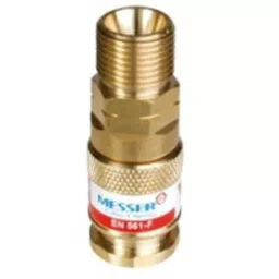 Messer DKG Marking and Flammable Gas Coupling for Flashback Arrestor, G3 or 203.2 mm (8 Inch) LH, 463305-32