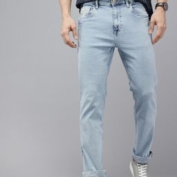 U.S. Polo Assn. Denim Co. Men Harold Slim Straight Fit Heavy Fade Stretchable Jeans-picture-14