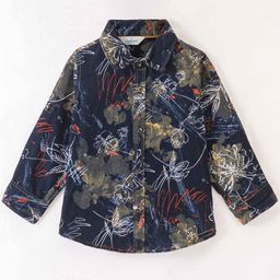 Infinity Boys Tailored Fit Floral Opaque Printed Casual Shirt-image-25