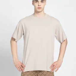 Adidas Originals Beige Regular Fit Contempo Cotton T-Shirt-image-65