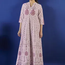 Anouk Women Floral Printed A-Line Dress-image-24