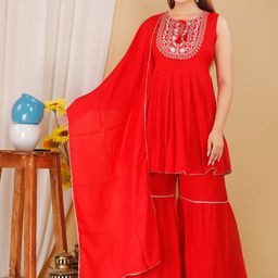 SHOOLIN Women  Kurta Sets-image-3