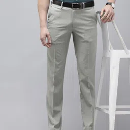 Van Heusen Men Slim Fit Formal Trousers-picture-6