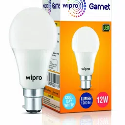 Wipro Garnet 9-Watt B22 Cool Day Light White LED Bulb N12001-1