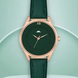 DOUBLERUN Women Round Dial & Leather Straps Analogue Multi Function Watch H05NNMT-578-image-78