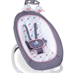 Mastela Fold Up Rocker With Hanging Toys - Purple-image-99
