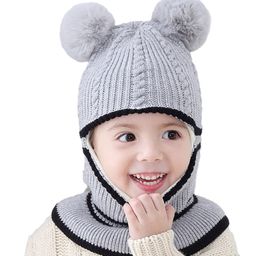 SYGA Wool Knitted Cap - Grey-image-90