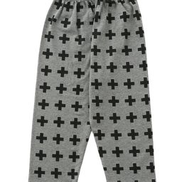 Funkrafts Cotton Knit Abstract Printed Pajama - Grey-picture-22